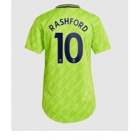 Dres Manchester United Marcus Rashford #10 Rezervni za Žensko 2022-23 Kratak Rukav